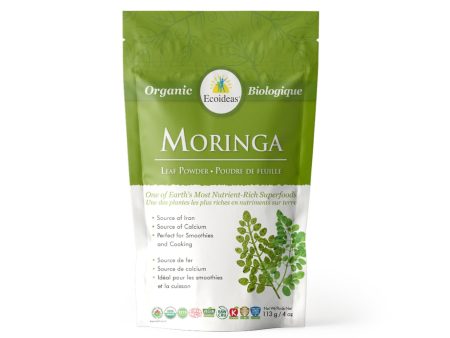 Ecoideas Organic Moringa Leaf Powder 113g For Discount