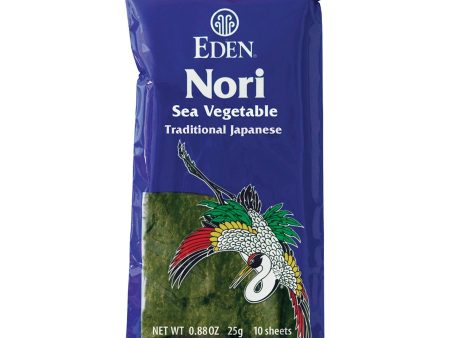 Eden Nori, Sea Vegetable 10 sheets on Sale