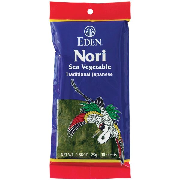 Eden Nori, Sea Vegetable 10 sheets on Sale