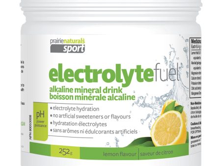 Prairie Naturals Electrolyte Fuel - Lemon Flavour 252g Discount