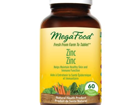 MegaFood Zinc 60s For Sale