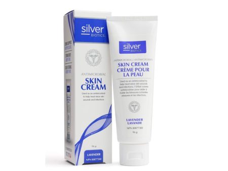 Silver Biotics Antimicrobial Cream - Natural Lavender Scent 96g Online Sale