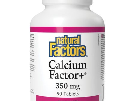 Natural Factors Calcium Factor+ Citrate 350 mg 90s Cheap