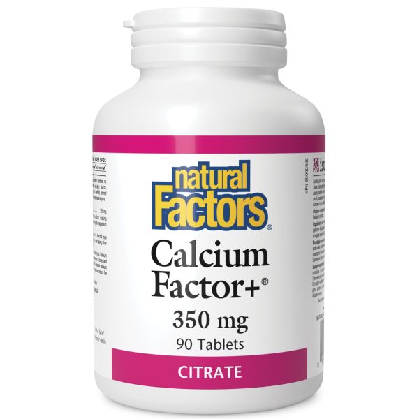 Natural Factors Calcium Factor+ Citrate 350 mg 90s Cheap