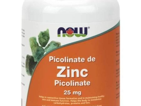 NOW Zinc Picolinate 25mg 100s Cheap