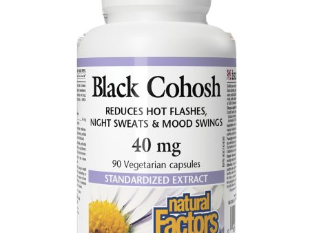 Natural Factors Black Cohosh 40 mg 90s For Cheap