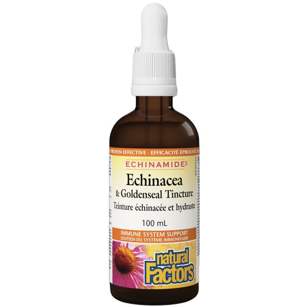 Natural Factors Echinamide Echinacea & Goldenseal Tincture 100ml Online