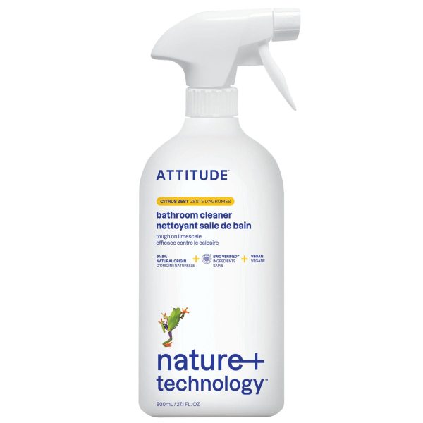 Attitude Nature+ Bathroom Cleaner - Citrus Zest 800ml Fashion