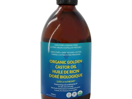 Queen of the Thrones Organic Golden Castor Oil 500ml For Discount