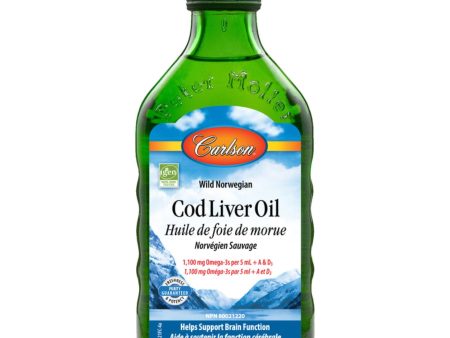 Carlson Cod Liver Oil Natural 250ml on Sale