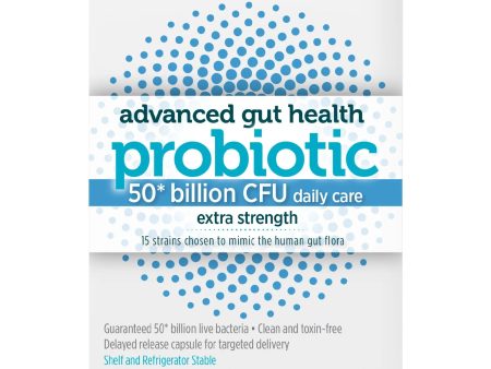 Genuine Health Advanced Gut Health Extra-Strength Probiotic 50 Billion CFU 60s Cheap