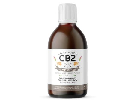 Cannanda CB2 Sweet Ginger Flavoured Hemp Seed Oil 240ml Cheap