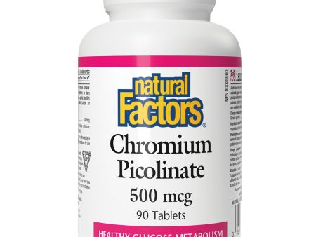 Natural Factors Chromium Picolinate 500 mcg 90s Discount