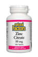 Natural Factors Zinc Citrate 50 mg 180s Fashion