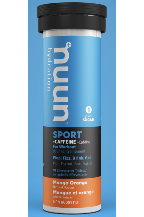 Nuun Sport with Caffeine - Mango Orange 10s For Discount