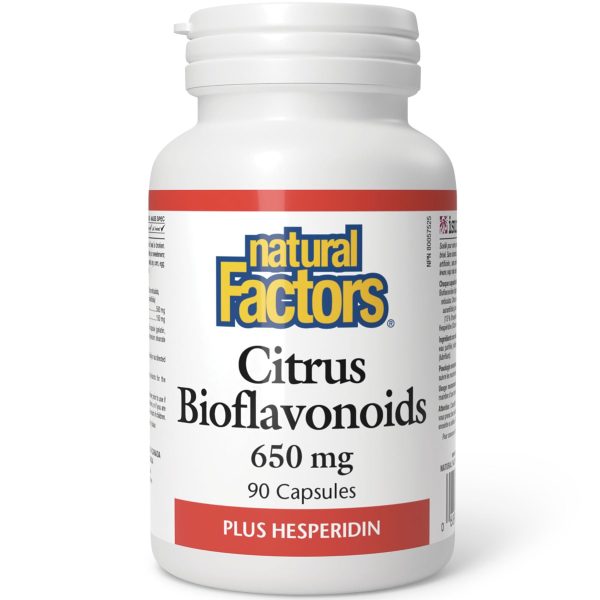 Natural Factors Citrus Bioflavonoids Plus Hesperidin 650 mg 90s Sale