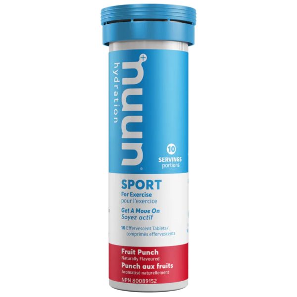 Nuun Sport Hydration - Fruit Punch 10s Supply