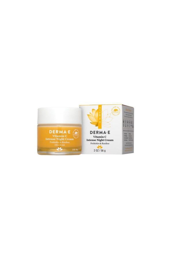 Derma E Vitamin C Intense Night Cream (Probiotics & Rooibos) 56g on Sale