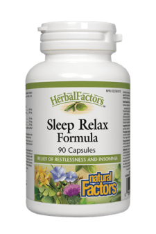 Natural Factors Sleep Relax Formula 90s Cheap