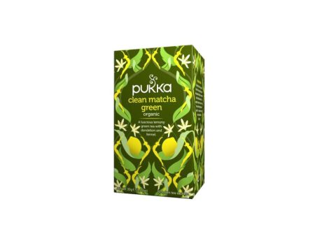 Pukka Clean Matcha Green 20ct For Sale