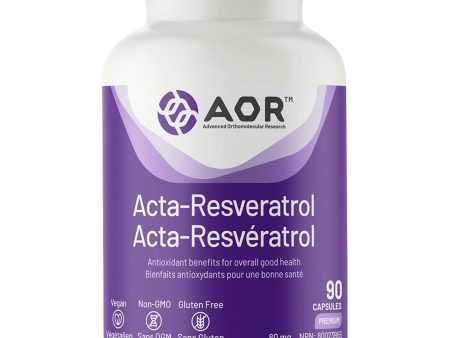 AOR Acta-Resveratrol 90s For Discount