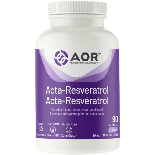 AOR Acta-Resveratrol 90s For Discount