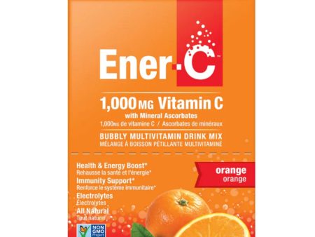 Ener-C Orange Multivitamin Drink Mix - 1,000mg Vitamin C (Case of 30) For Cheap