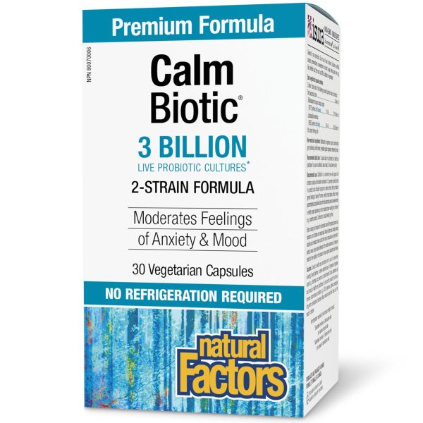 Natural Factors Calm Biotic 3 Billion CFU 30s Online Hot Sale