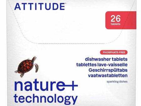 Attitude nature+ Dishwasher Pods 26s For Sale