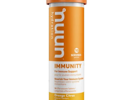 Nuun Hydration Immunity Orange Citrus 10s on Sale