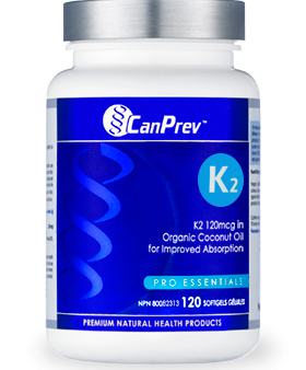 CanPrev Vitamin K2 120mcg 120s Online now