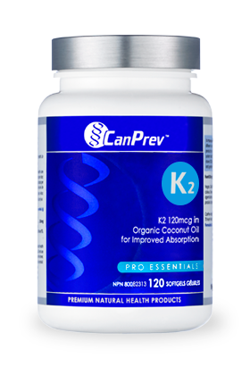 CanPrev Vitamin K2 120mcg 120s Online now