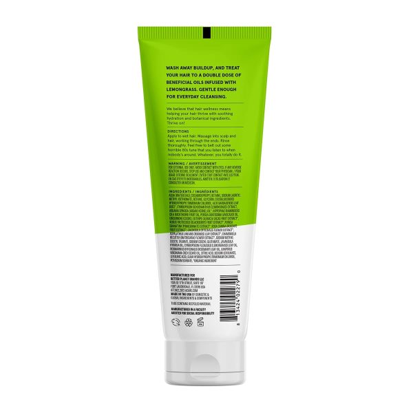 Acure Clarifying Shampoo Lemongrass & Argan 236ml Hot on Sale