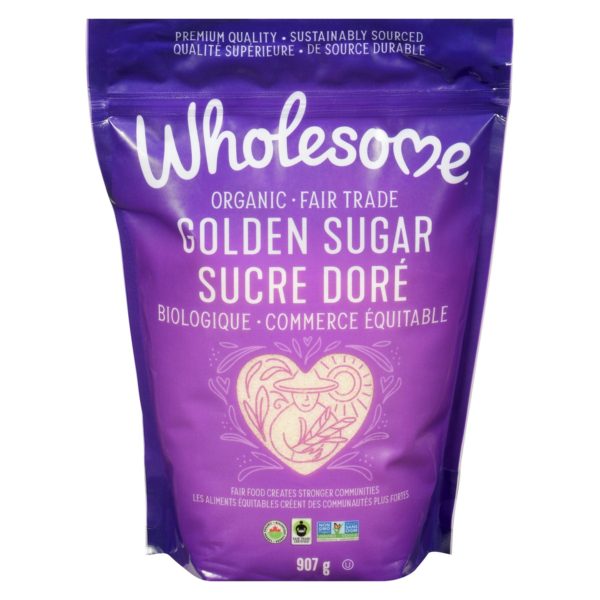 Wholesome Sweeteners Organic Golden Sugar 907g on Sale