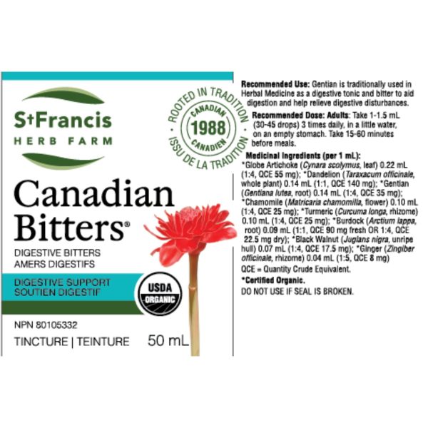 St. Francis Canadian Bitters 100ml Hot on Sale