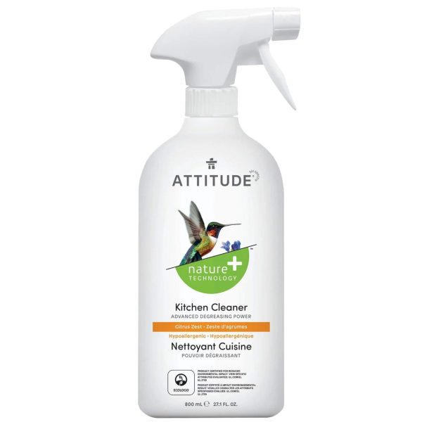 Attitude Nature+ Kitchen Cleaner Citrus Zest 800ml Cheap