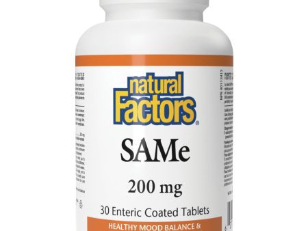 Natural Factors SAMe 200mg 30s Discount