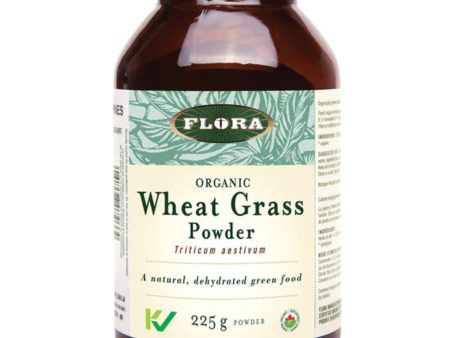 Flora Wheat Grass Powder 225g For Sale