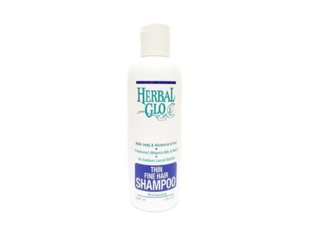 Herbal Glo Thin Fine Hair Shampoo 350ml For Sale