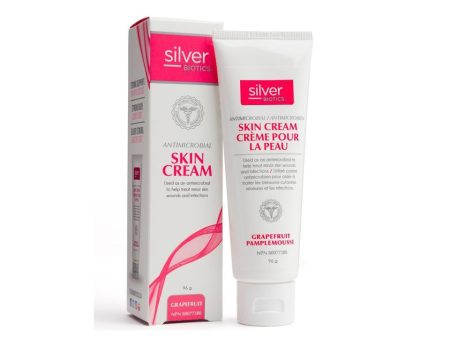 Silver Biotics Antimicrobial Skin Cream - Natural Grapefruit Scent 96g Online