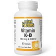 Natural Factors Vitamin K+D 120 mcg & 1000 IU 60s Sale