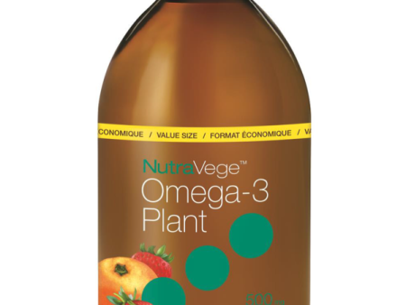 NutraVege Omega-3 Plant Based Strawberry Orange 500ml Supply