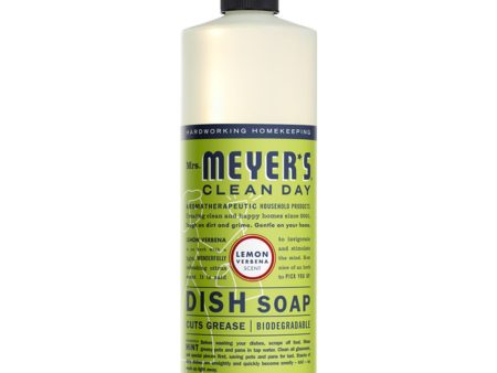 Mrs Meyer s Dish Soap Lemon Verbena 473ml Discount