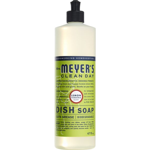 Mrs Meyer s Dish Soap Lemon Verbena 473ml Discount