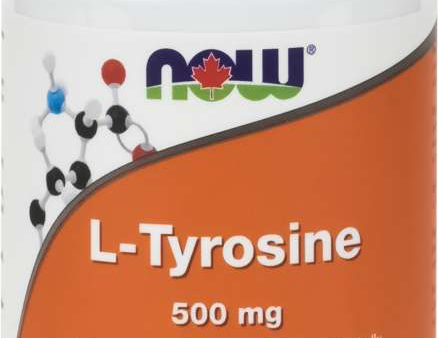 NOW L-Tyrosine 500mg 60s For Discount