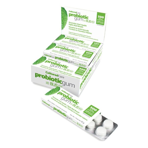 Prairie Naturals Probiotic Gum with BlisK12 Spearmint-Peppermint 8pcs Online Hot Sale