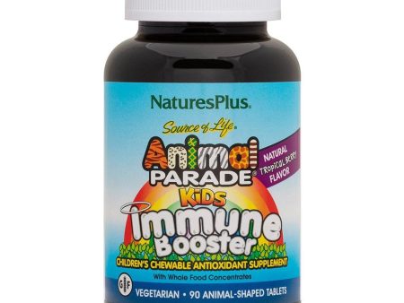 Animal Parade Kids Immune Booster Chewable - Tropical Berry Flavour 90s Discount