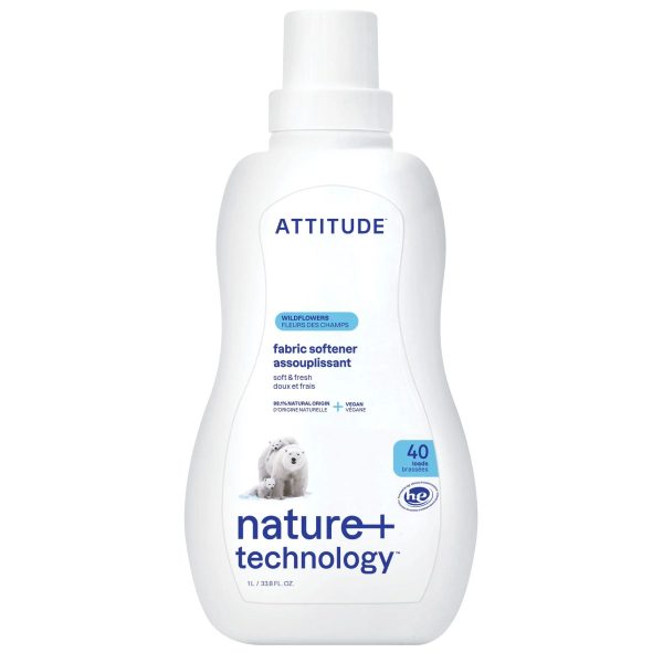 Attitude Nature+ Fabric Softener Wildflowers 1L Hot on Sale