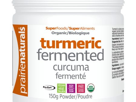 Prairie Naturals Organic Fermented Turmeric Powder 150g Discount