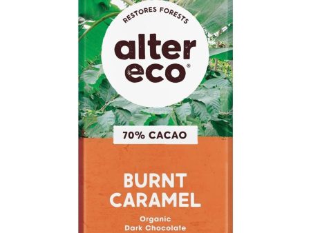 Alter Eco Dark Chocolate Burnt Caramel Bar 80g Online Hot Sale